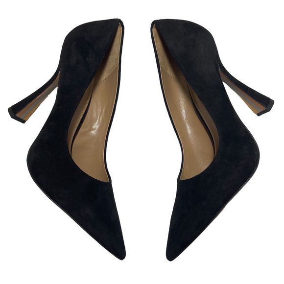 Sam Edelman Black Suede Heels - Picture 12 of 15